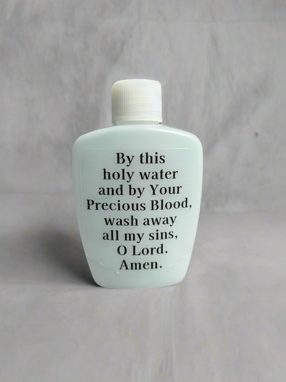 Holy Water Bottle with Prayer