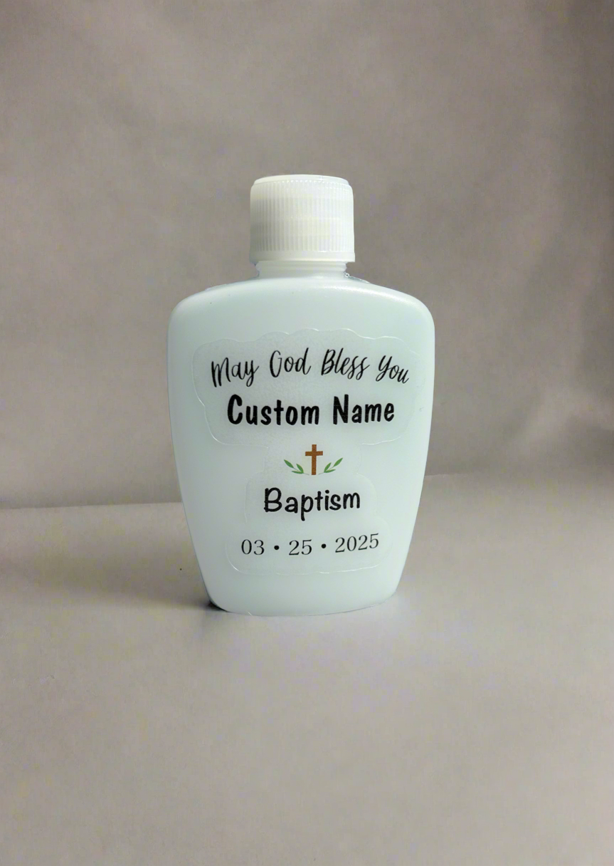 Customized Holy Water Bottle