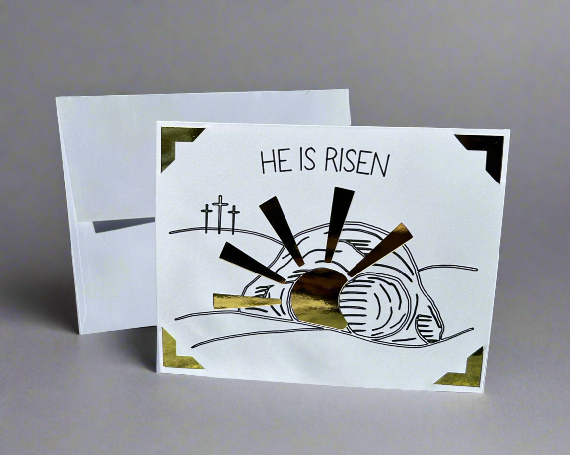 He Is Risen Easter Greeting Card