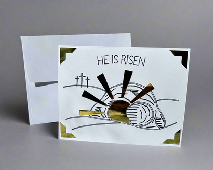 He Is Risen Easter Greeting Card